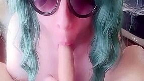 cumming huge loads in mommy's mouth for liquid lunch swallow session