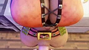 yo, this furry female piglin milf bounces her big ass and natural tits in missionary pov 🍑💦😍
