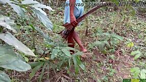 i couldn't resist fucking her fat black pussy on the farm she begged for it