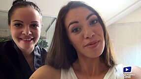 French Lesbian Fuck Dolls Tiffany Dolly Suck Tits in Bathtub