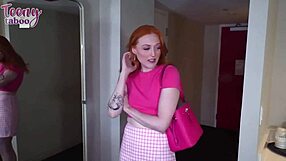 redhead babysitter strawberry fields cheats with seth brogan deepthroat creampie doggystyle big tits juicy pussy affair