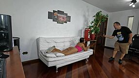 renata silva's first time homemade porn in lingerie dirty talk with wet tight pussy
