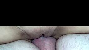 Homemade amateur squirts hard from toy play before creampie dick stuffing