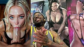 blonde cowgirl slut sucks cock then rides for league facial cum blast