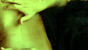 Damn, sexy brunette teen Ellie Luna strips lingerie, rips clothes to show small tits and pussy