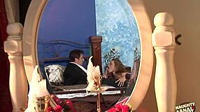 peeping servant sneaks in to pound thick milf bonny bon's ass doggystyle