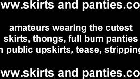 Is Cute Country Babe's Short Skirt Hiding Petite Teen Fetish Secrets?