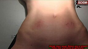 ready to watch teen slave punished hard in amateur bdsm pain session