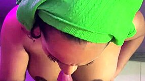 tiktok bottle challenge goes wild with sexy stepmom leyne rodriguez deepthroat
