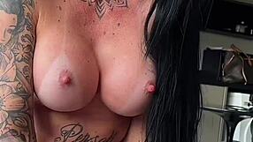 i scream suck fuck brunette gostosa after party cowgirl doggy pov