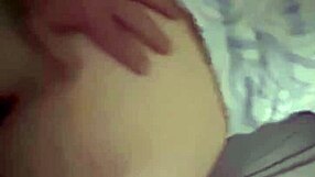 fucking my girlfriend's tight ass doggystyle bent over