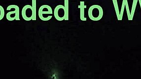 privately flashing my natural tits on a warm night approaching my woman like a wolf under the moon
