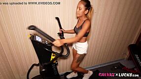 Heart-Pounding Thai Lady Rides Cock in Steamy Cowgirl Workout Cum