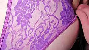 Huge Ass BBW Takes Colleague's Husband Cum on Panties