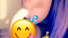 Butta slips banana deep in mouth blowjob compilation teasing every juicy lick