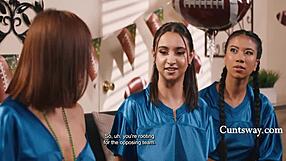 blake blossom nicole doshi hailey rose ameena green lesbian orgy bet