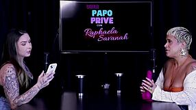 check out just joana's naughty interview full of brazilian swinger toys outdoors