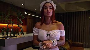 wow! i made latina maid abella olsen suck and fuck for her mistakes!