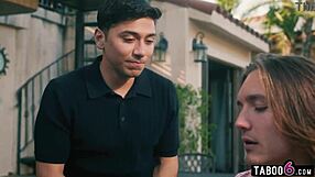 Insecure stepmom milf gangbanged by bestie and two stepsons in hot 4some roleplay
