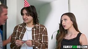 Step sis, wanna use all my holes for your birthday in this fucked family?