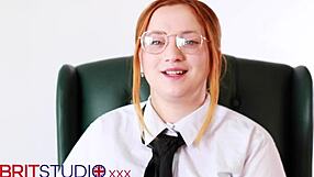 Ready to ditch your wife for this slutty office secretary's wet pussy?