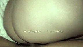watch this homemade amateur couple fuck raw and cum in her ass!