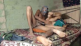 hot indian desi sister-in-law tempts brother-in-law into steamy bathroom fuck