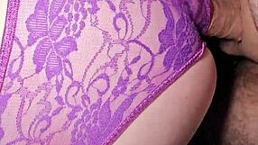 Huge Ass BBW Takes Colleague's Husband Cum on Panties
