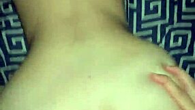 big ass on all fours moans hard from rough pounding