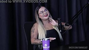 suellen barrar and tifany rocha tease in sheer red swing cast compilation part 1