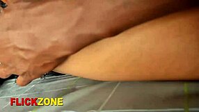 yo, my step brother can't stop slamming my tight ebony ass on camera