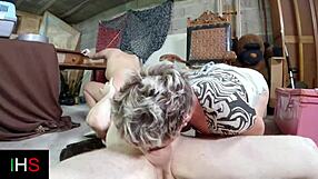Slutty Blonde Teen and Milf Share Bisexual Threesome Anal Doggystyle Cum Swallowing Cunilingus