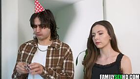 Step sis, wanna use all my holes for your birthday in this fucked family?