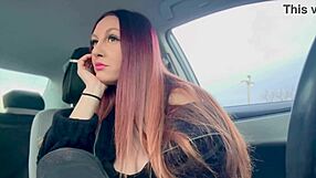 hey artemisia, those big tits look amazing while smoking in car