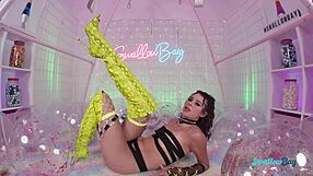 ebony babe bound bent over for big black cock deepthroat and doggystyle sweat