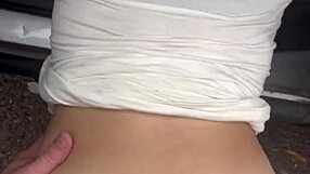 Real Hooker Bareback Deepthroat Doggystyle Cum Swallow in Car No Condom Thrill