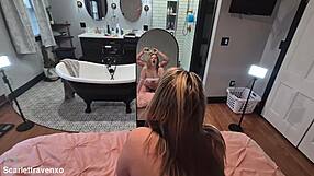 Real amateur wife bareback fucks husband on private sextape