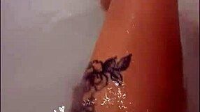 i cum so hard watching this pretty blonde housewife masturbate in hot tub