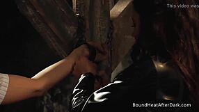 Bound Big Tit Slave Returns Home Chained For Mistress Domination