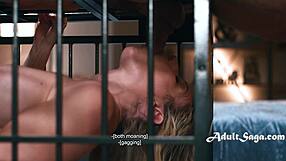 so this teen sneaks over to her freaky black neighbors' place and ends up locked in their bdsm cage for interracial joi storyline full movie