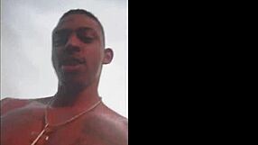 Public beach POV pounding tight Brazilian ass at Arpoador rocks with sexy blonde