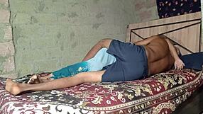 hot indian desi sister-in-law tempts brother-in-law into steamy bathroom fuck