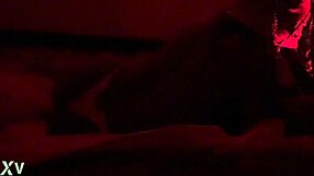 oiled black babe deepthroats huge banana cock sexy blowjob