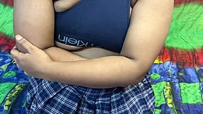 Stepdad Fingers Passive Stepdaughter Until She Squirts In Viral Indian MMS