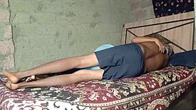 hot indian desi sister-in-law tempts brother-in-law into steamy bathroom fuck