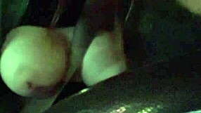 i flash my juicy italian big tits during hot solo car ride
