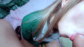 classmate blasts semen on schoolgirl face and mouth