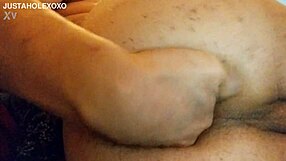 clown-painted teen fingers gaping asshole close up begging for more