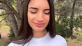 skinny french girl meets big guy for first adventure part 1