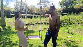 farm boss bangs naked pool worker